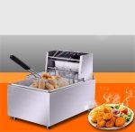 Friteuza Electrica, Cos Strecurabil, Capacitate 6L, 2500W, Otel Inoxidabil - imagine 2