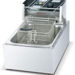 Friteuza Electrica, Cos Strecurabil, Capacitate 6L, 2500W, Otel Inoxidabil