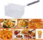 Friteuza Electrica, Cos Strecurabil, Capacitate 6L, 2500W, Otel Inoxidabil - imagine 3