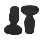 Set 2 branturi cu pernite, pentru pantofi, protectie calcai, Bej / Negru - imagine 3