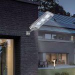 Lampa Solară LED cu Senzor de Mișcare și Telecomandă - 200W - imagine 5