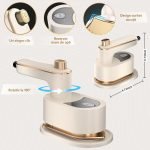 Aparat de Calcat, Portabil, Rotativ, Rezervor 50ml, 150°C, Dimensiuni Reduse - imagine 2