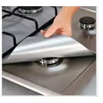 Set 4 folii detasabile de protectie pentru aragaz, usor de spalat, din teflon