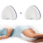 Set 2 perne ortopedice pentru genunchi si picioare, din spuma, cu memorie