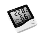 Termohigrometru digital 3 in 1 cu ceas, alarma, calendar - senzor de umiditate - imagine 2