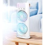 Ventilator cu Pulverizare Dublă de Apă 10 W