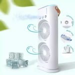 Ventilator cu Pulverizare Dublă de Apă 10 W - imagine 4