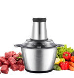 Tocator electric pentru carne si legume, 4 lame din otel inoxidabil de inalta calitate, Capacitate 2L