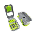 Razatoare multifunctionala pentru fructe si legume, 22 piese, lame din otel inoxidabil - imagine 2