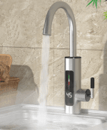 Robinet electric instant din inox, 3000W - imagine 2