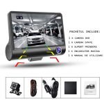 Camera auto de bord DVR Tripla Fata, Spate, Interior, - imagine 5