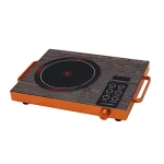 Plita ceramica profesionala inductie 2200W comanda digitala timer control temperatura - imagine 5