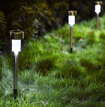 Set 10 x Lampa Solara Pentru Gradina, tip tarus, IP 44, 32 cm - imagine 7