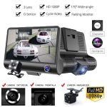 Camera auto de bord DVR Tripla Fata, Spate, Interior, - imagine 3