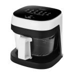 Friteuză cu aer cald capacitate 8.5 l, protectie supraincalzire, cu vas din yena transparent si rezistent + 100 Hartii Copt - imagine 2