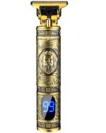 Masina profesionala de tuns barba si pentru contur, Fara fir/Portabil, Auriu