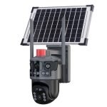 Camera Supraveghere Video cu Panou Solar 7,5W, Conexiune 4G, FULL HD, Intelligent Tracking, Micro SD, Rotire, Alarma miscare
