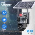 Camera Supraveghere Video cu Panou Solar 7,5W, Conexiune 4G, FULL HD, Intelligent Tracking, Micro SD, Rotire, Alarma miscare - imagine 4