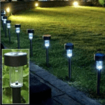 Set 10 x Lampa Solara Pentru Gradina, tip tarus, IP 44, 32 cm - imagine 5