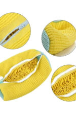 Sac pentru Spalat Incaltamintea la Masina, cu Fermoar Rezistent si Fibra Moale de Protectie 39x19 cm - imagine 4