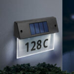 Numar de casa solar cu Iluminare LED - imagine 4