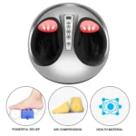 Aparat de masaj shiatsu pentru picioare tip compresie aer cu incalzire