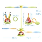 Jucărie activă 3-în-1 Buburuza pentru copii - imagine 3