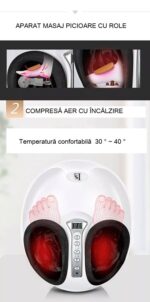 Aparat de Masaj Shiatsu pentru picioare tip compresie aer cu incalzire - imagine 6