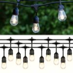 Ghirlanda solara 10 becuri x E27, 10 metri, becuri incluse - imagine 5