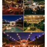 Ghirlanda solara 10 becuri x E27, 10 metri, becuri incluse - imagine 2