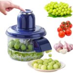 Aparat automat de curatat struguri, usturoi si rosii cherry, instrument de indepartare a pielii pentru fructe mici