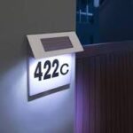 Numar de casa solar cu Iluminare LED - imagine 3