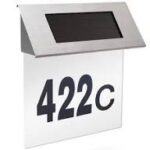 Numar de casa solar cu Iluminare LED - imagine 2