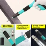 Pistol de cuie manual, 5 trepte putere, pentru beton, lemn și metal + 150 cuie - imagine 8