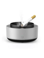 Scrumiera electrica cu aspiratie