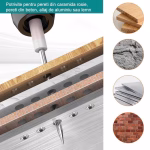 Set 100 Cuie Tip Ciuperca Pentru Pistol, Autopropulsare, 7.3 mm, Pentru Fixare Profesionala - imagine 4