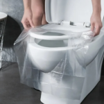 Set 50 de Protectii igienice pentru colac de toaleta