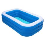 Piscină gonflabilă PVC 210×135×54 cm pentru 2-4 persoane