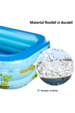 Piscină gonflabilă PVC 210×135×54 cm pentru 2-4 persoane - imagine 3
