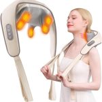 Masajor Cervical 6D cu Încălzire pentru Gât și Umeri