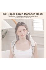 Masajor Cervical 6D cu Încălzire pentru Gât și Umeri - imagine 3