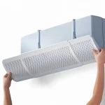 Deflector Universal pentru Aer Condiționat – Reglabil, Protecție împotriva Curentului de Aer Rece