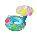 Pachet Vară pentru Familie – Piscină Gonflabilă 180 x 125 x 54 cm + Colac Copil cu Umbreluță - imagine 4