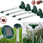 Set 4 x Aparat pentru alungat rozatoare, cartite, efecte sonore si vibratii