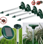 Set 4 x Aparat pentru alungat rozatoare, cartite, efecte sonore si vibratii