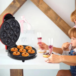 Aparat Electric pentru Gogoși, 7 Gogoși Simultan, Plăci Antiaderente, Control al Temperaturii - imagine 5