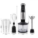 Blender Vertical și Tocător 4 în 1, Mixer 1500W, 9 Viteze + Funcție Turbo, Bol 700 ml - imagine 5