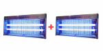 Set 2 X Aparat anti Tantari, Muste, cu Lampi UV 30W