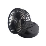 Ventilator de Masă Telescopic Super M18-29, 3 Viteze, 4.5W, Reglabil pe Înălțime, Negru - imagine 4