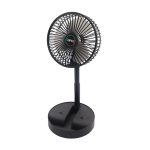 Ventilator de Masă Telescopic Super M18-29, 3 Viteze, 4.5W, Reglabil pe Înălțime, Negru